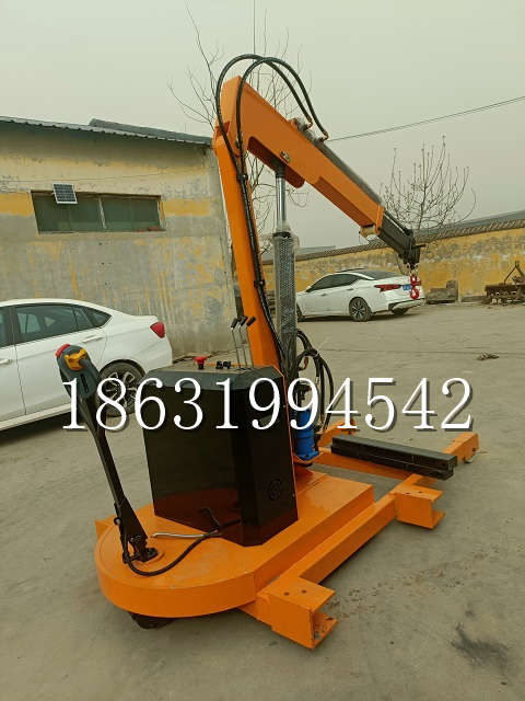 隆昌市自卸车厢随车吊 自制轮式四不像起重机 四驱平板吊 5吨 贵盛